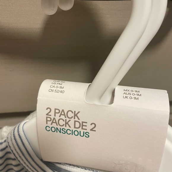 BNWT Newborn baby boy 2 pack conscious collection - Picture 3 of 5